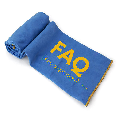 Frequently asked questions about custom towels