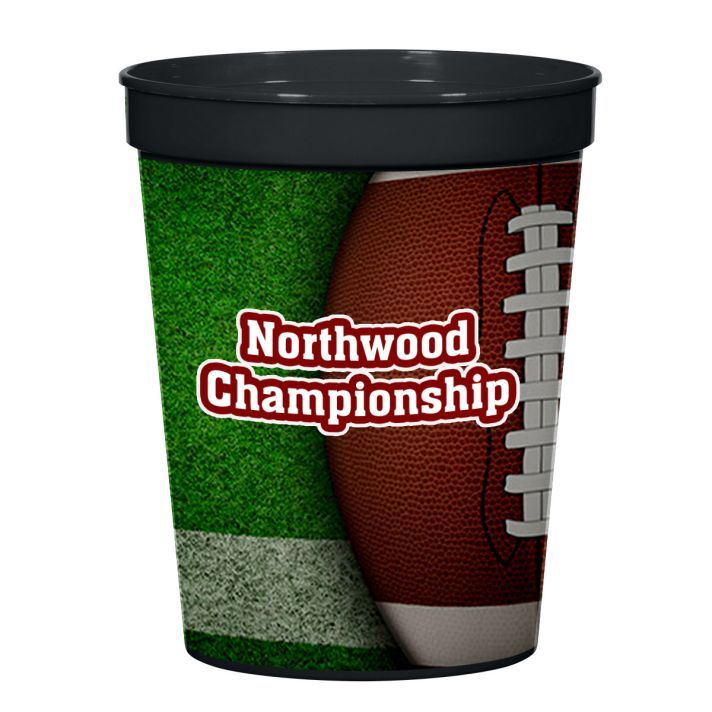 16 Oz. Full Color Big Game Stadium Cup