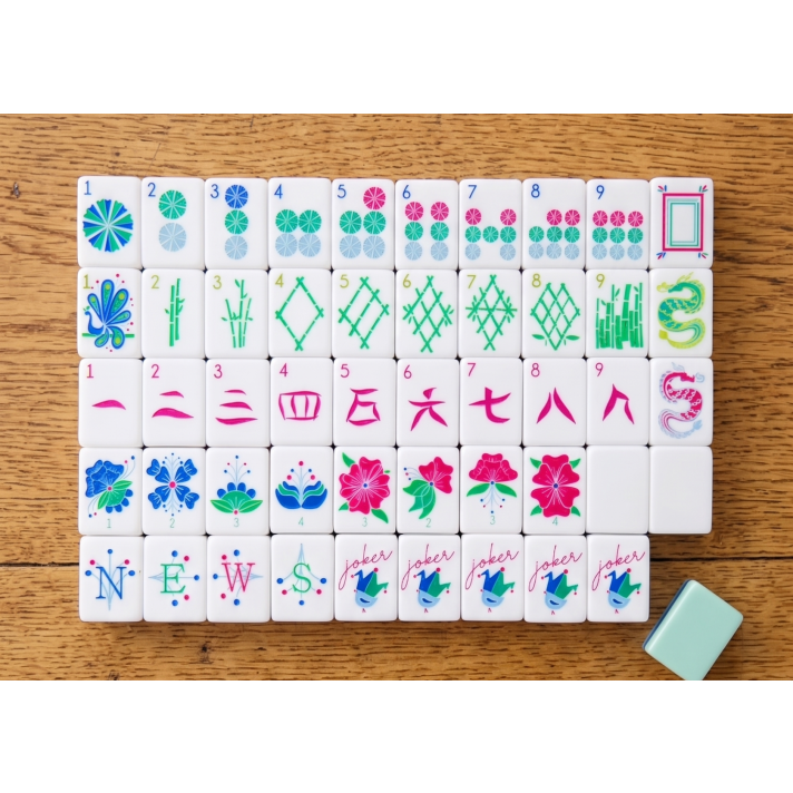 Garden Mahjong Tile Set