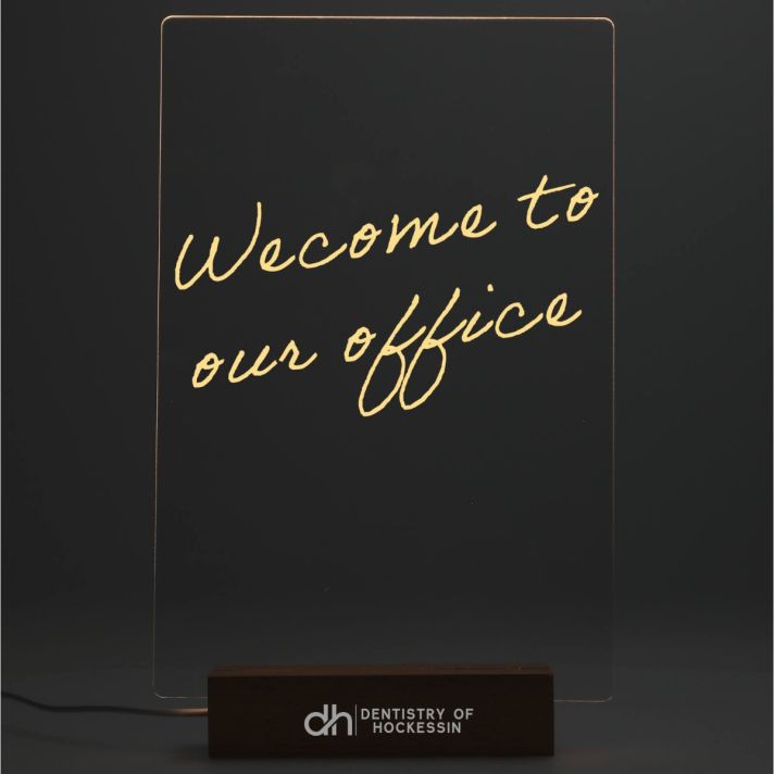 Note Brite Acrylic Dry Erase Board
