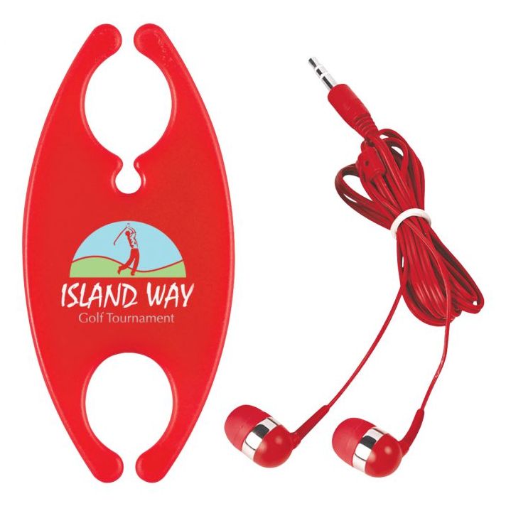Earbuds With Cord Organizer