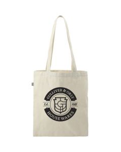 Hemp Cotton Tote with 12" handles