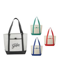 Custom Lighthouse Non-Woven Boat Tote