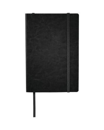 5.5&quot; x 8.5&quot; FSC Mix Abruzzo Soft Bound JournalBook Black (BK)
