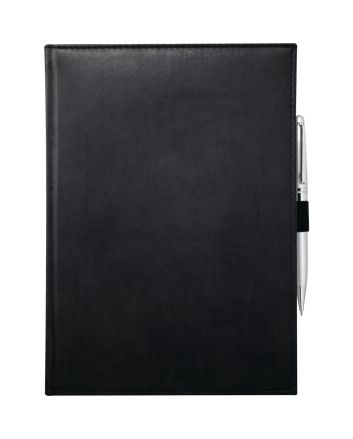 7&quot; x 10&quot; FSC&#174; Mix Pedova™ Large Bound Journal Black (BK)