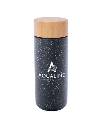 10 Oz. Speckled Ceramic Tumbler BLACK