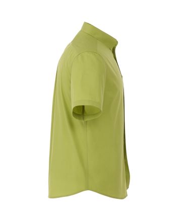 Men&#39;s COLTER Short Sleeve Shirt Dark Citron Green