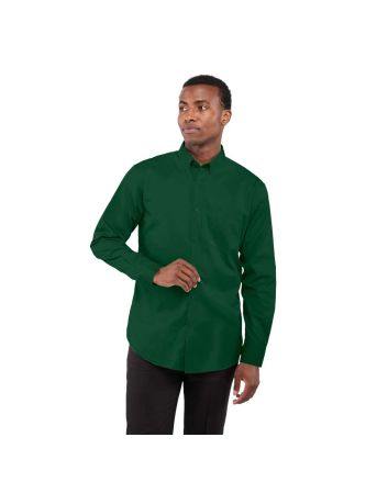 Men&#39;s WILSHIRE Long Sleeve Shirt Forest Green