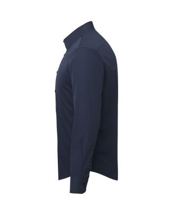 UNTUCKit Castello WF Long Slv Slim Fit Shirt-Men&#39;s Navy (575) M
