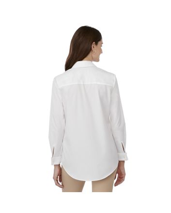 UNTUCKit Tracey Long Sleeve Shirt - Women&#39;s White (125) XS