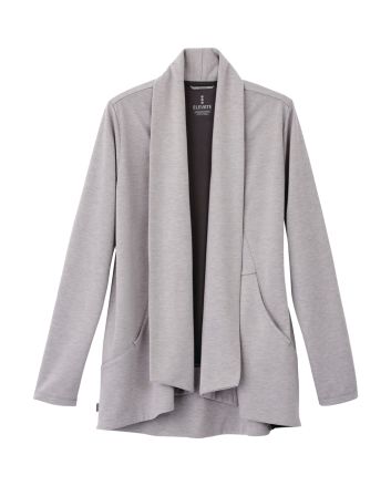 Women&#39;s EQUINOX Knit Blazer Heather Grey (932) 2XL