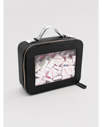 Blac Mahjong Tile Storage Bag