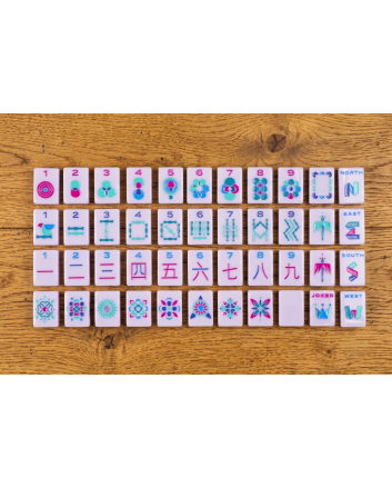 Mandala Mahjong Tile Set